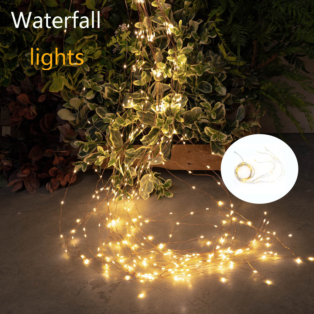 Outdoor Lighting For Front Of House - 2Meters 100Leds Christmas Branch Lights Garden