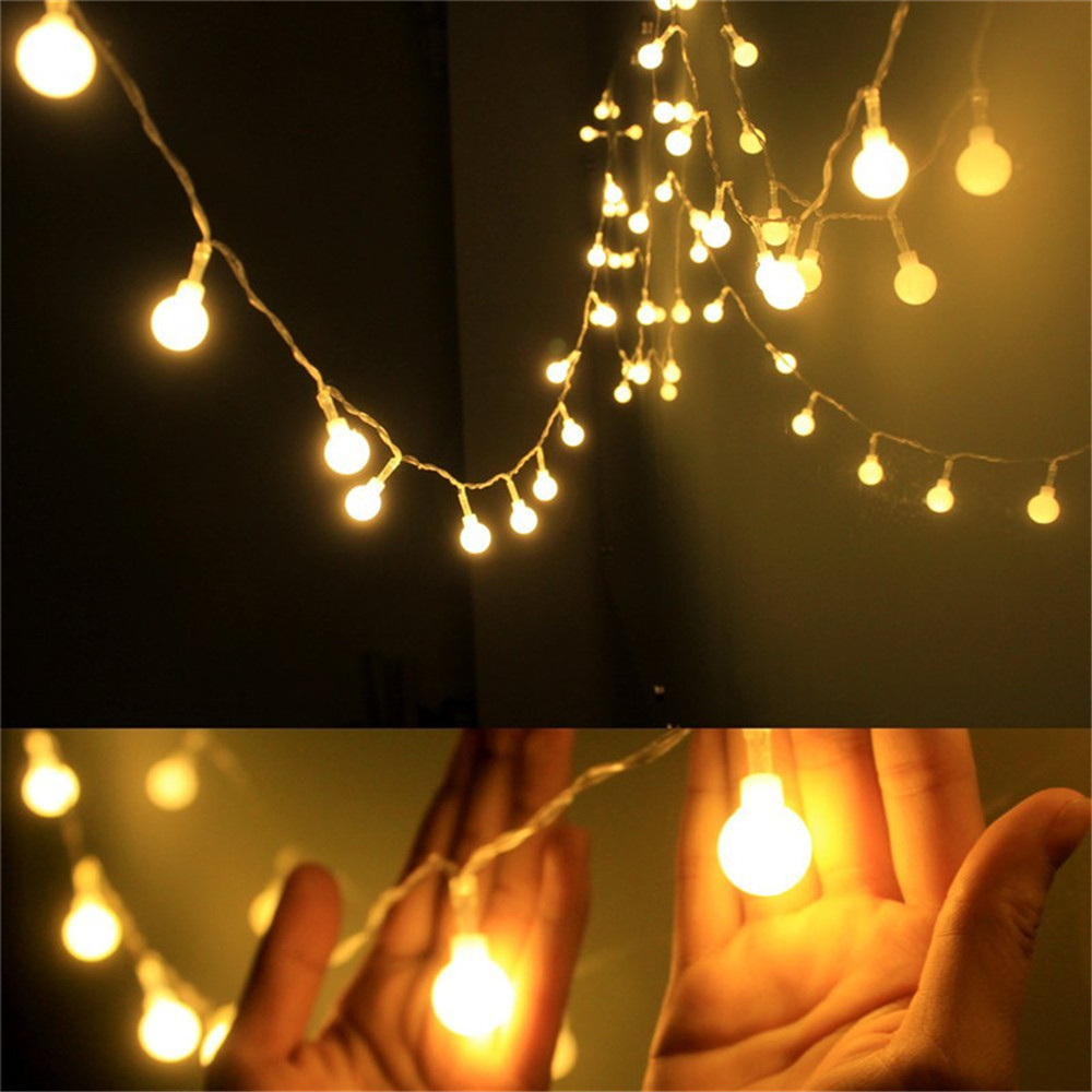3-10M Solar/USB/Battery String - Outdoor Lighting For Backyard ulasan dan harga