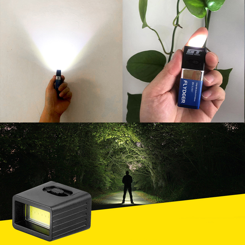 9V Battery Flashlight 9V Mini  - Outdoor Lighting Not Working ulasan dan harga