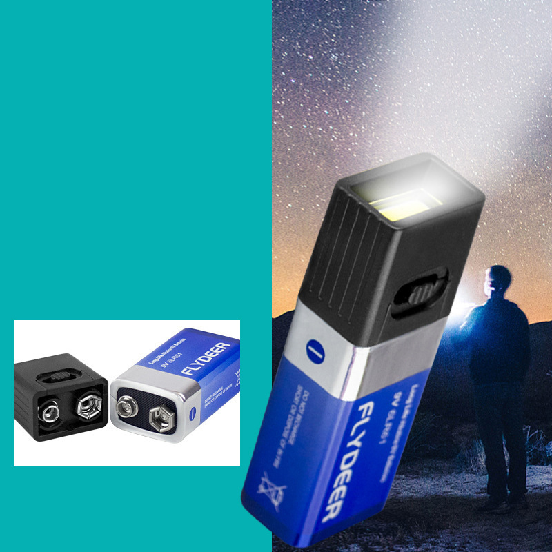 9V Battery Flashlight 9V Mini  - Outdoor Lighting Not Working ulasan dan harga