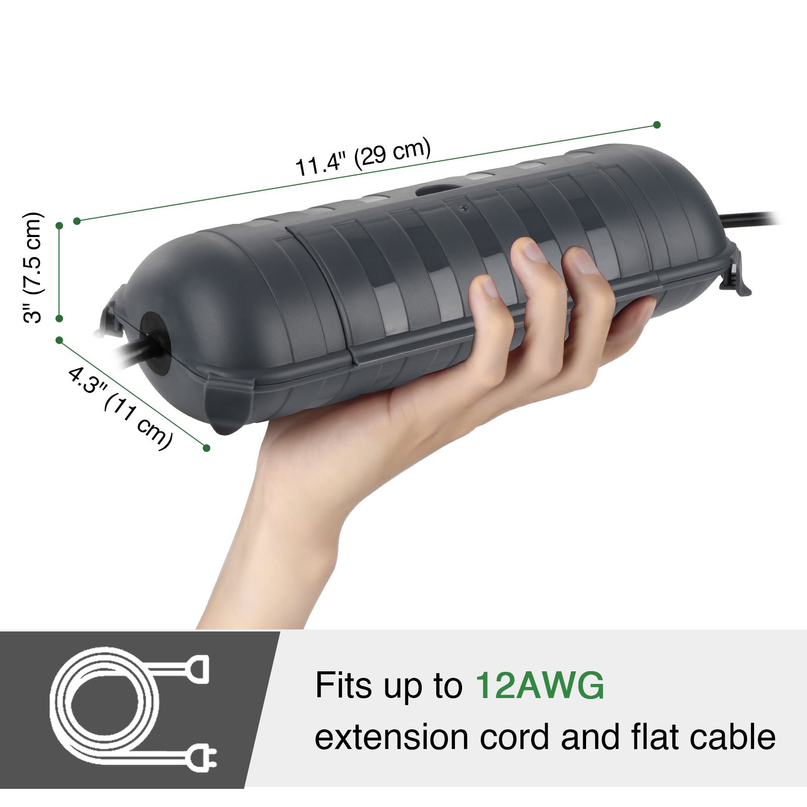 Large Weatherproof Outdoor Ele - Outdoor Lighting Extension Cable ulasan dan harga