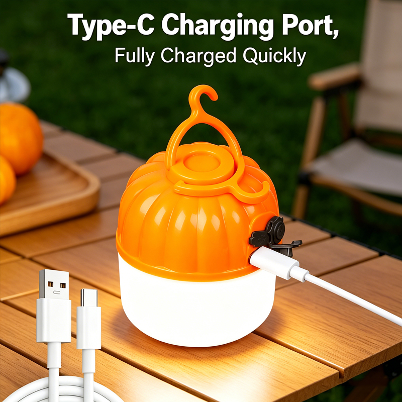 Mini Portable LED Pumpkin Bulb - Outdoor Lighting Led Strip ulasan dan harga