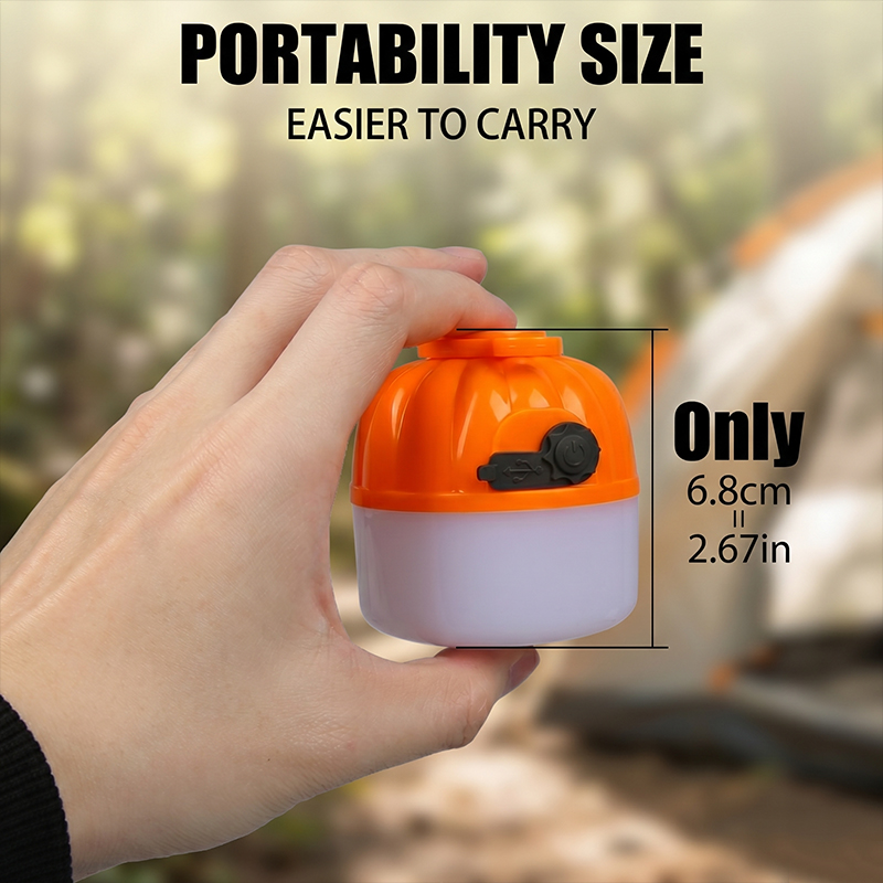 Mini Portable LED Pumpkin Bulb - Outdoor Lighting Led Strip ulasan dan harga