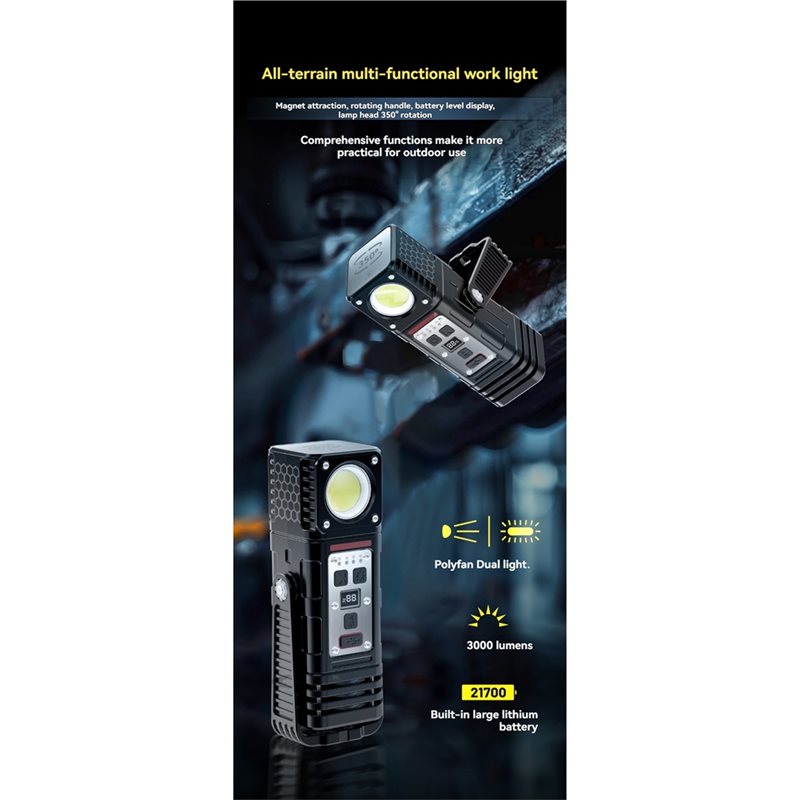 ABFS Multi-Function Work Light - Outdoor Lighting Not Working ulasan dan harga