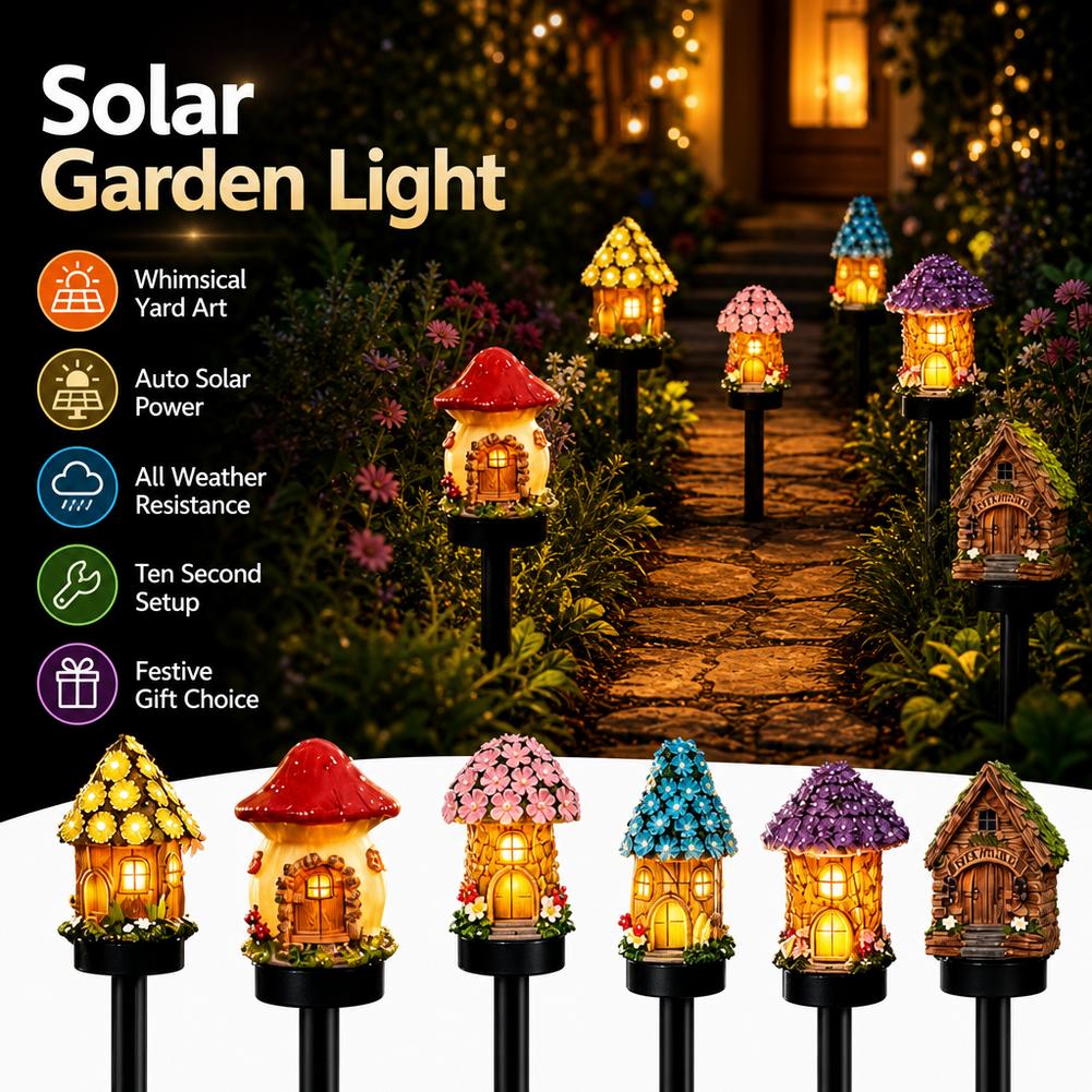 LED Solar Lawn Light Multi Cra - Outdoor Lighting For Front Of House ulasan dan harga