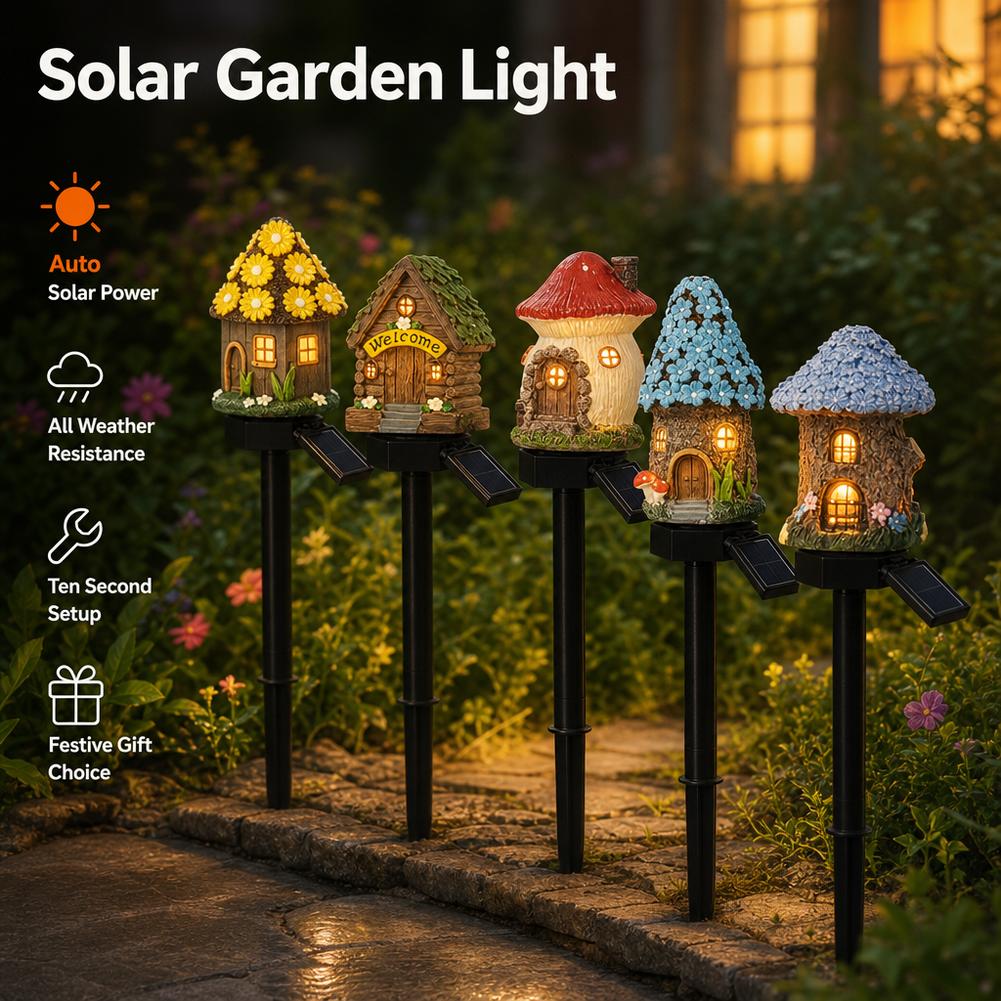LED Solar Lawn Light Multi Cra - Outdoor Lighting For Front Of House ulasan dan harga