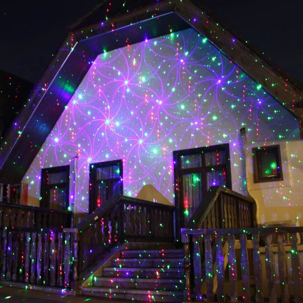 Christmas Laser Light Outdoors - Outdoor Lighting For Front Of House ulasan dan harga