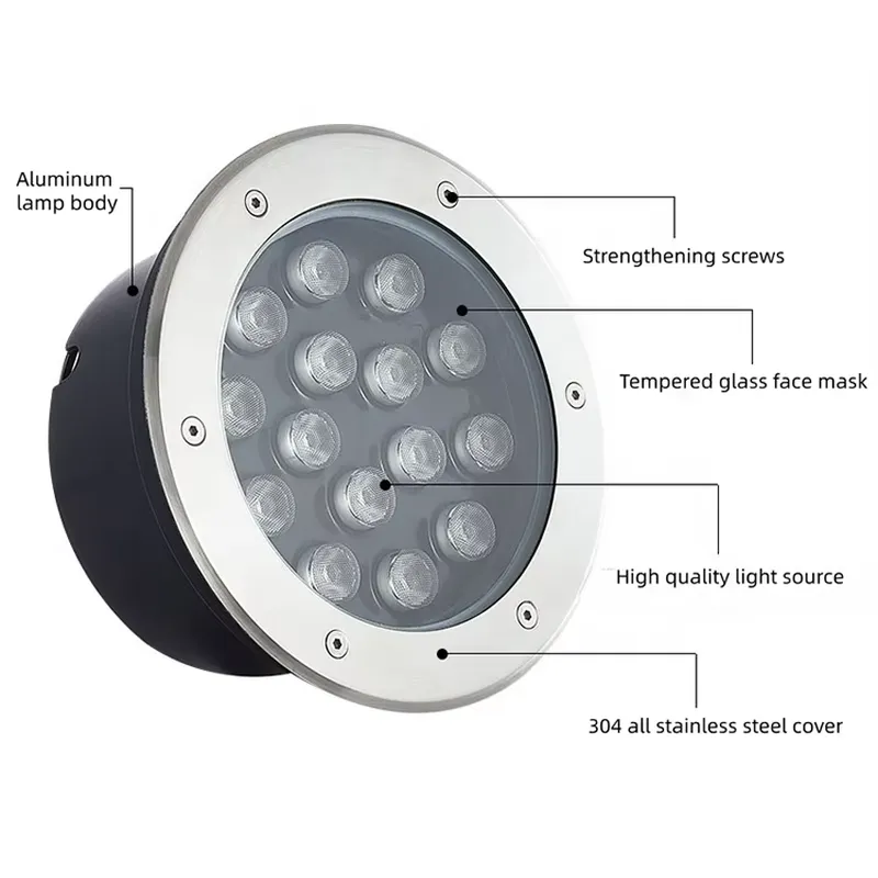 Waterproof IP67 LED Undergroun - Outdoor Lighting In Ground ulasan dan harga