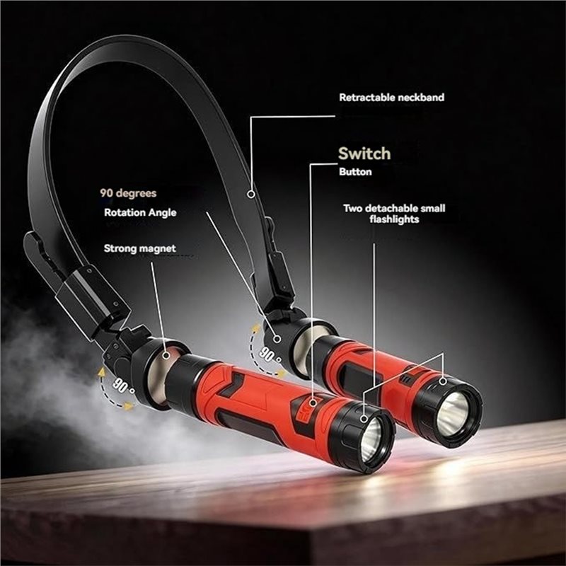 TFORU-Rechargeable LED Neck Li - Outdoor Lighting Not Working ulasan dan harga