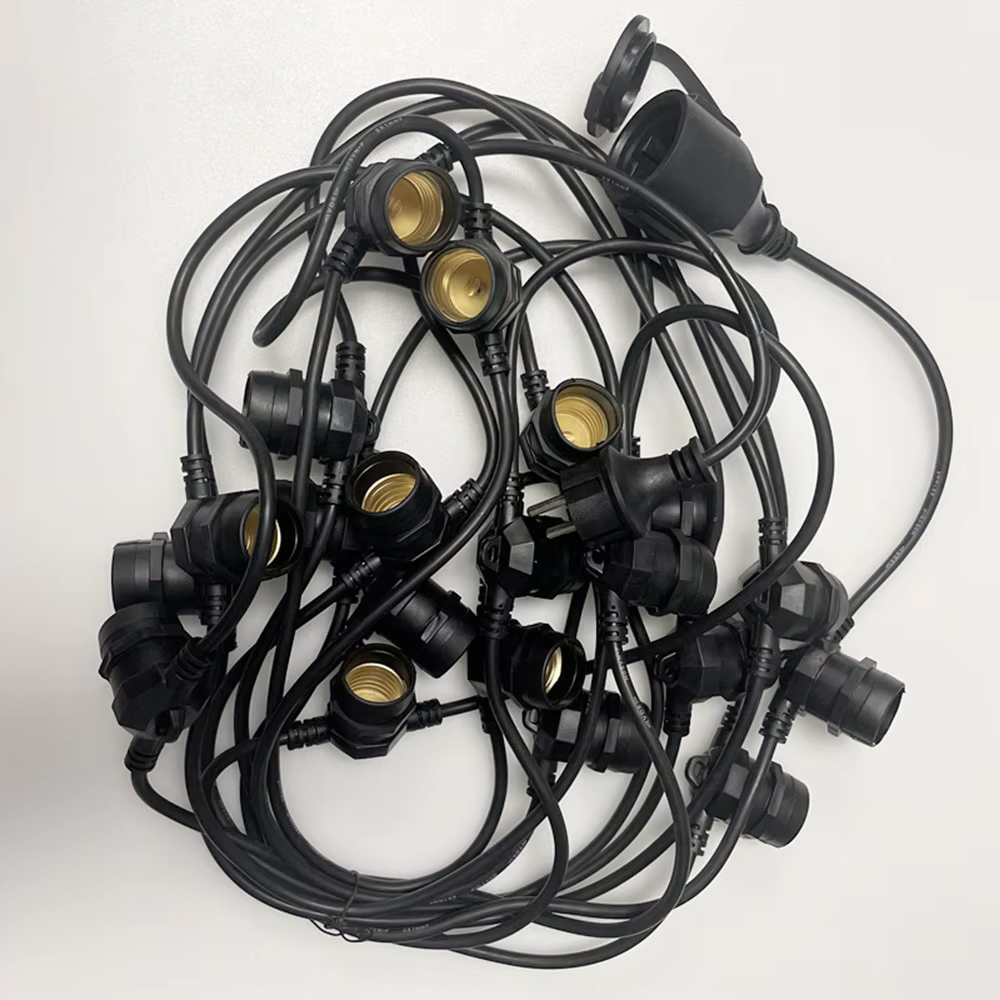 10M Cable LED String Commercia - Outdoor Lighting For Backyard ulasan dan harga