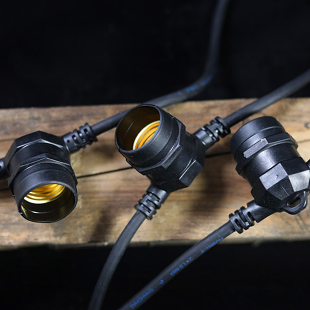 10M Cable LED String Commercia - Outdoor Lighting For Backyard ulasan dan harga