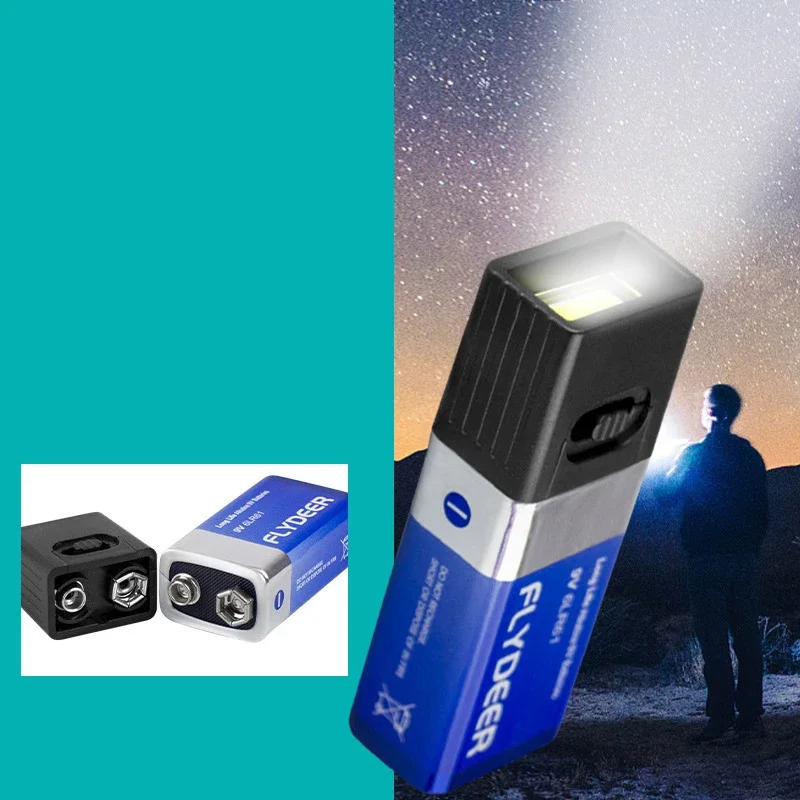 Flashlight 9V Mini LED Key Lig - Outdoor Lighting Not Working ulasan dan harga