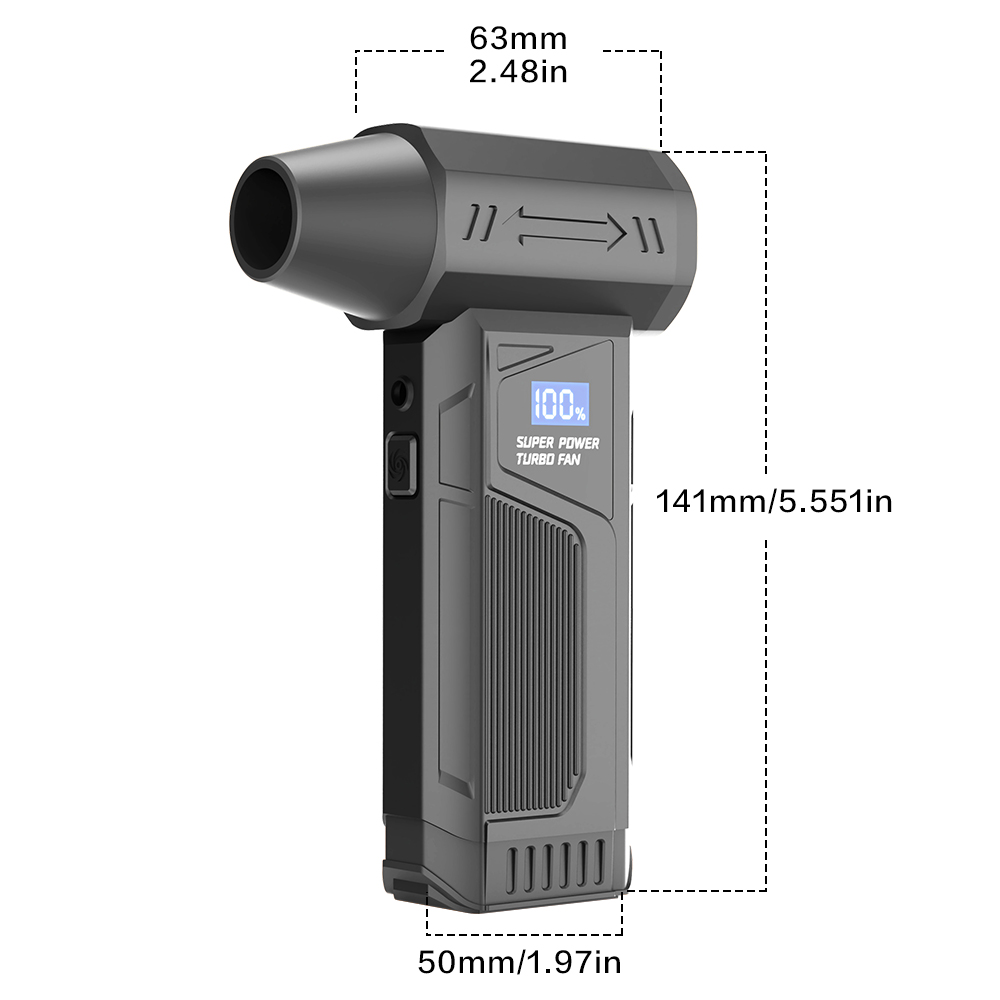 【2026 New】Wireless Jet Fan Bru - Outdoor Lighting Under Eaves ulasan dan harga