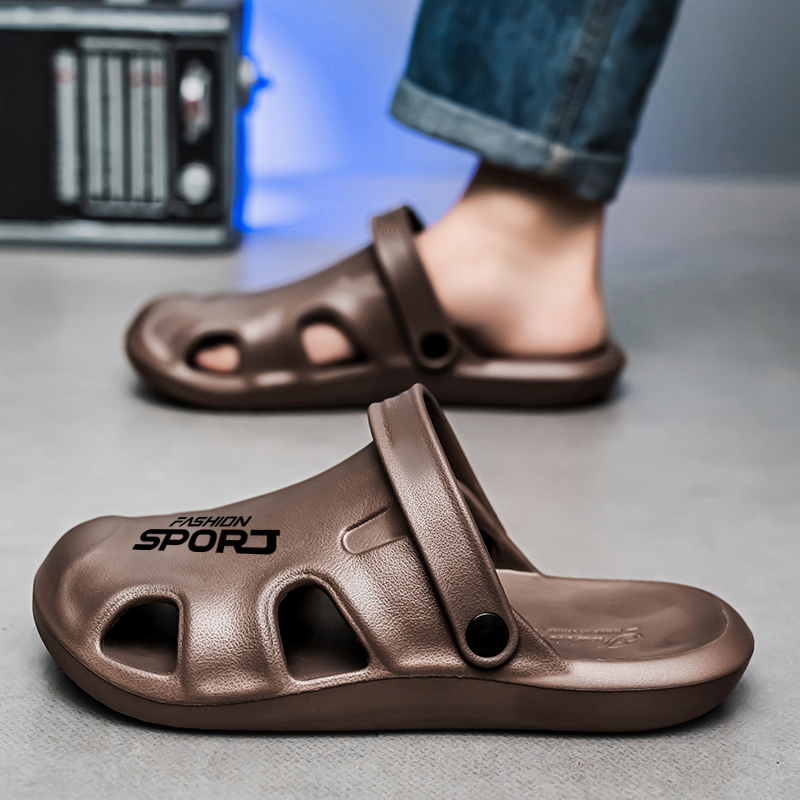 Men Slippers Outdoor Leisure U - Outdoor Lighting For Home ulasan dan harga