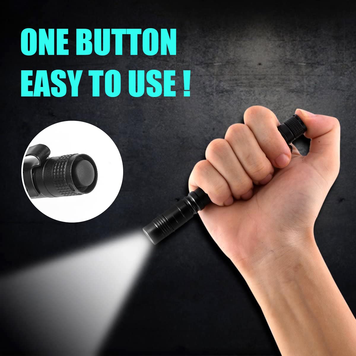 Portable Mini LED Pen Flashlig - Outdoor Lighting For Home ulasan dan harga