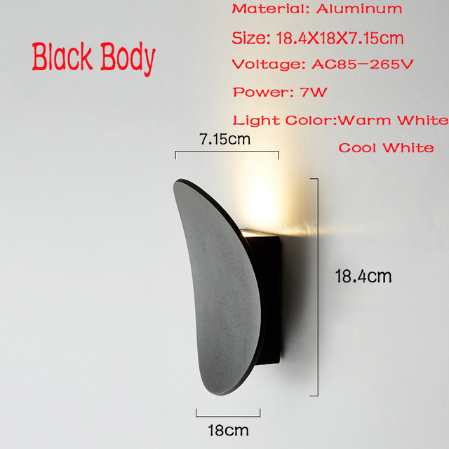 Modern LED Indoor Wall Lamp Al - Outdoor Lighting No Wiring ulasan dan harga