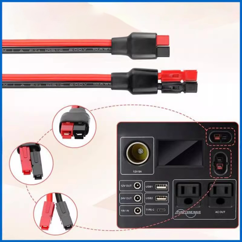 30A/45A to 50A GrayPlug Connec - Outdoor Lighting Extension Cable ulasan dan harga