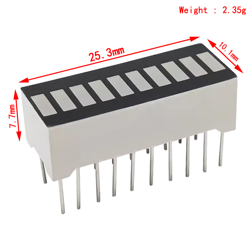 1~10Pcs 10 grid digital segmen - Outdoor Lighting Grid Screen ulasan dan harga