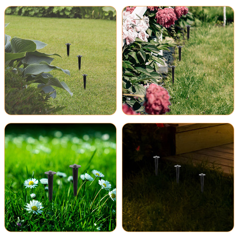 4Pcs Outdoor Light Stakes Alum - Outdoor Lighting In Ground ulasan dan harga