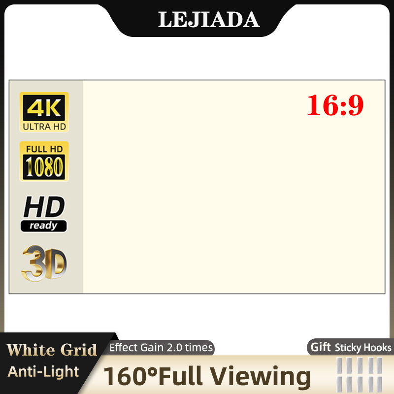 LEJIADA Projector Screen 60-13 - Outdoor Lighting Grid Screen ulasan dan harga