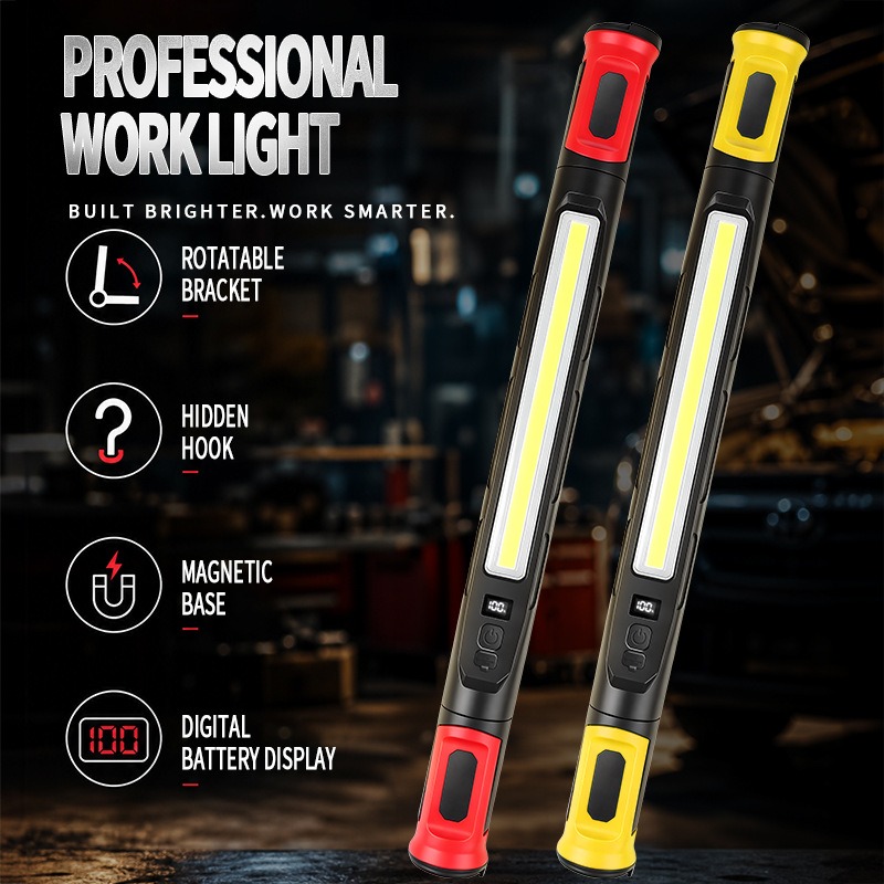 COB Magnetic Work Light Rechar - Outdoor Lighting Repair ulasan dan harga