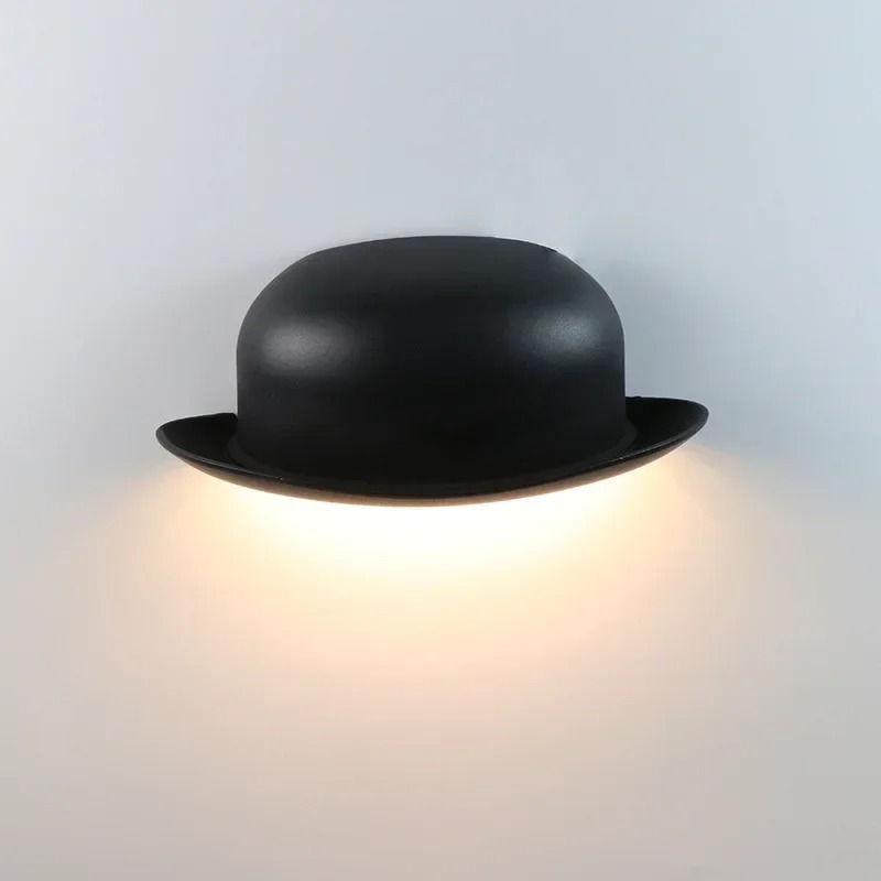 Waterproof Straw Hat Wall Lamp - Outdoor Lighting No Wiring ulasan dan harga