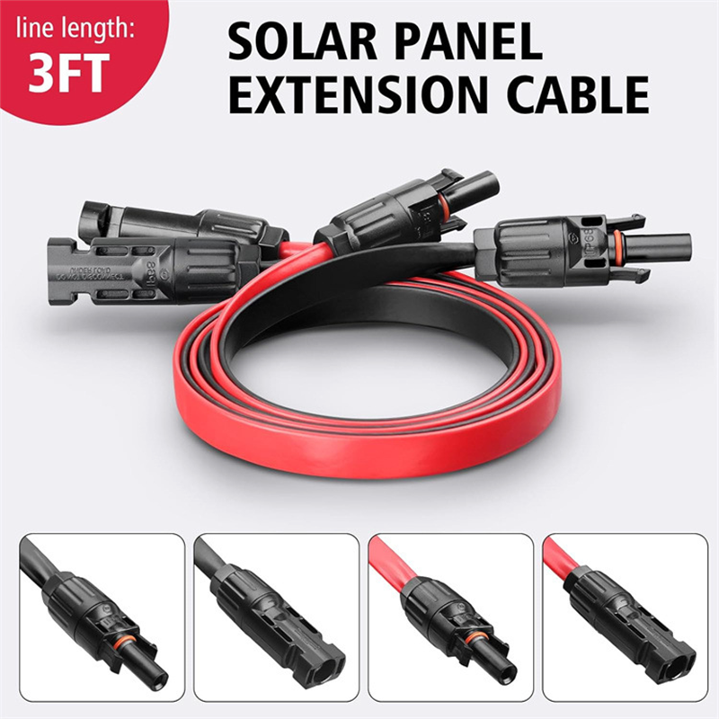 30cm Solar Panel Flat Photovol - Outdoor Lighting Extension Cable ulasan dan harga