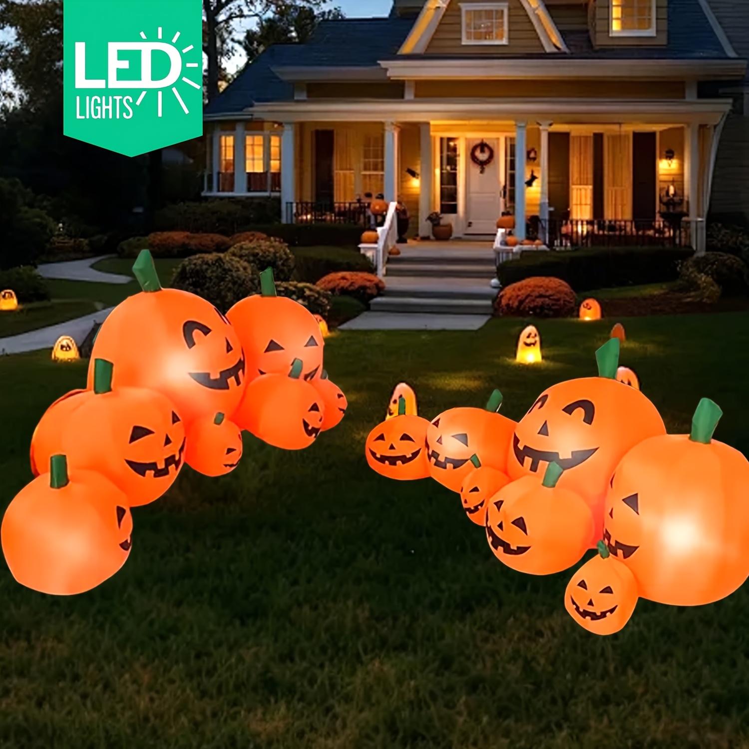 NEW Arrival 7.5FT Halloween In - Outdoor Lighting For Backyard ulasan dan harga
