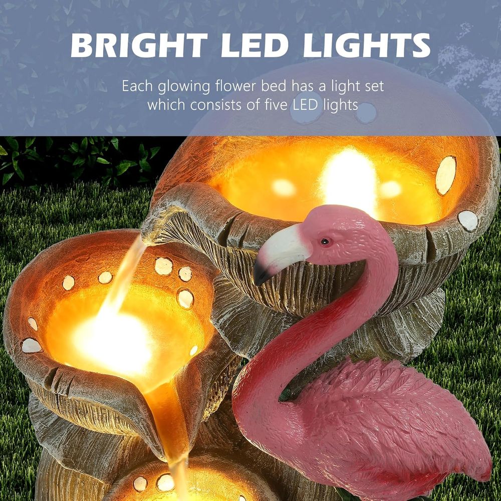 5 Tier Indoor Outdoor Water Fe - Outdoor Lighting For Backyard ulasan dan harga