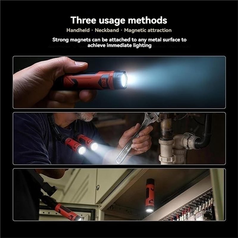 [NEW!X13A】 Magnetic Rechargeab - Outdoor Lighting Not Working ulasan dan harga