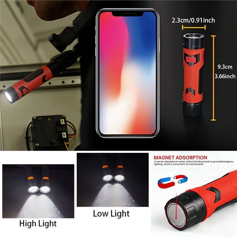 [NEW!X13A】 Magnetic Rechargeab - Outdoor Lighting Not Working ulasan dan harga