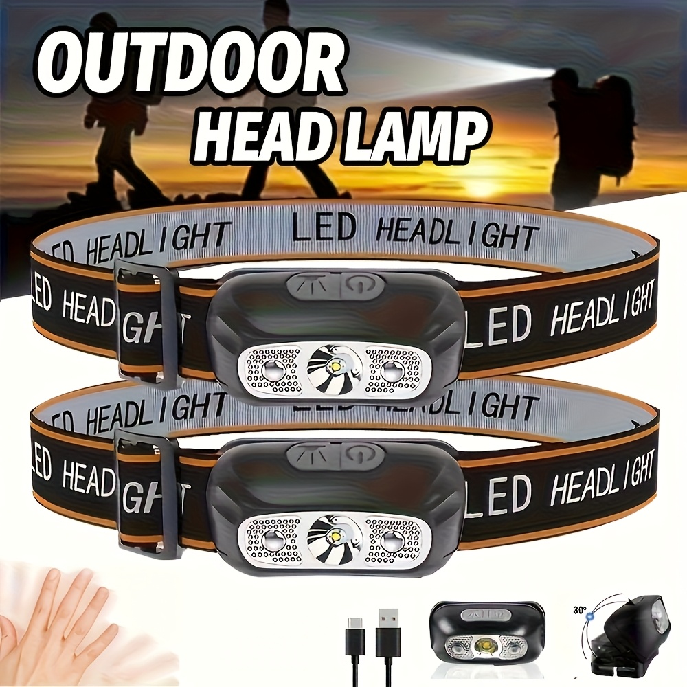 Strong Light Headlamp Portable - Outdoor Lighting Repair ulasan dan harga