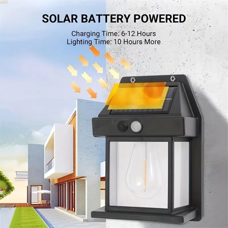 Solar Outdoor Waterproof LED W - Outdoor Lighting For Front Of House ulasan dan harga