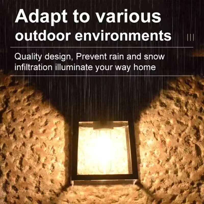 Solar Outdoor Waterproof LED W - Outdoor Lighting For Front Of House ulasan dan harga
