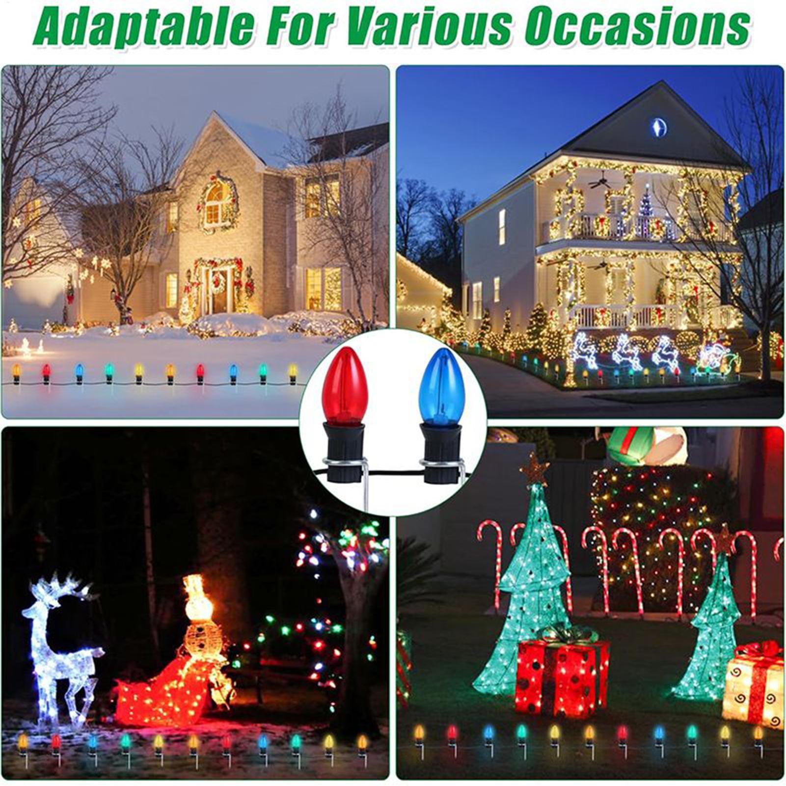 Christmas Light Stakes 12-Inch - Outdoor Lighting In Ground ulasan dan harga