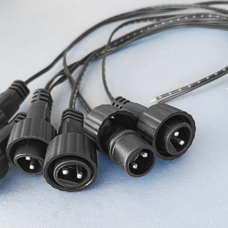 2Pin LED Connector with 25cm W - Outdoor Lighting Extension Cable ulasan dan harga