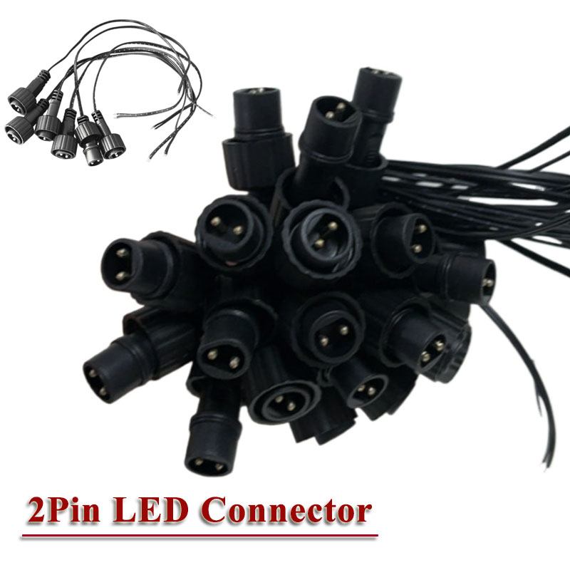 Outdoor LED 2Pin Connector wit - Outdoor Lighting Extension Cable ulasan dan harga
