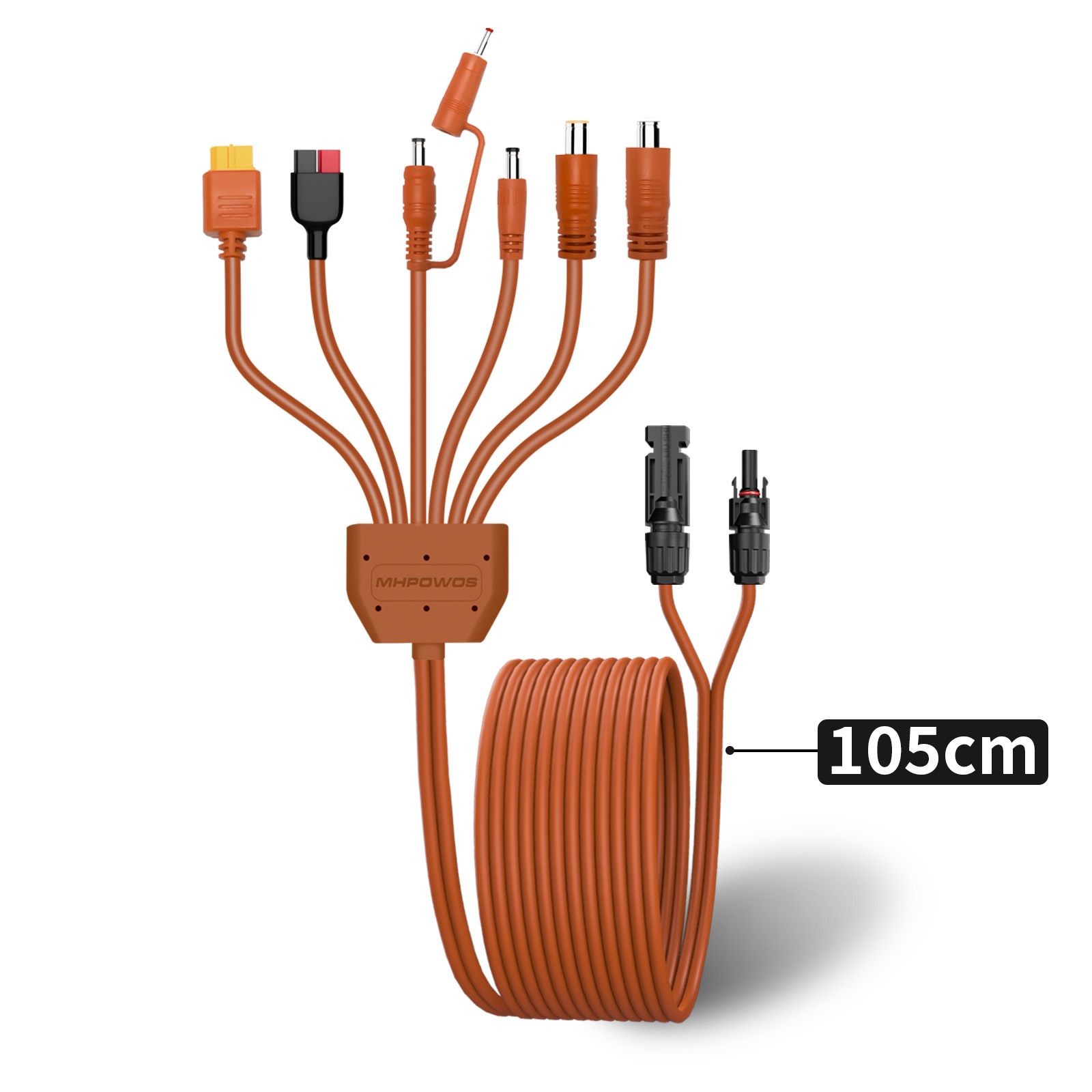 MHPOWOS 7-in-1 Solar Panel Con - Outdoor Lighting Extension Cable ulasan dan harga