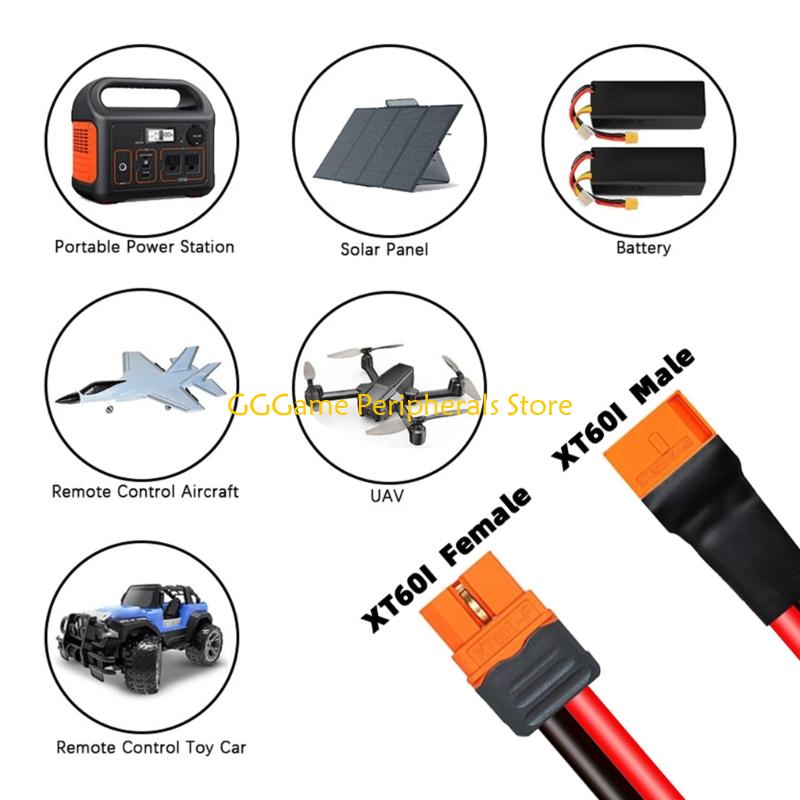 U55B Portable XT60i Battery Ch - Outdoor Lighting Extension Cable ulasan dan harga