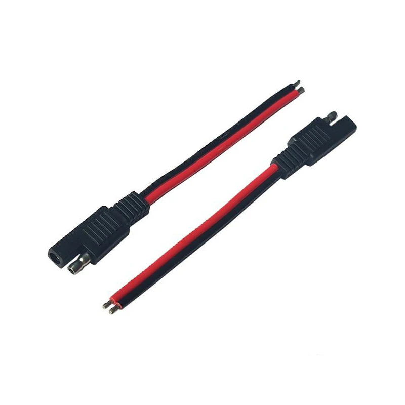 5PCS 15CM SAE 2 Pin Quick Conn - Outdoor Lighting Extension Cable ulasan dan harga