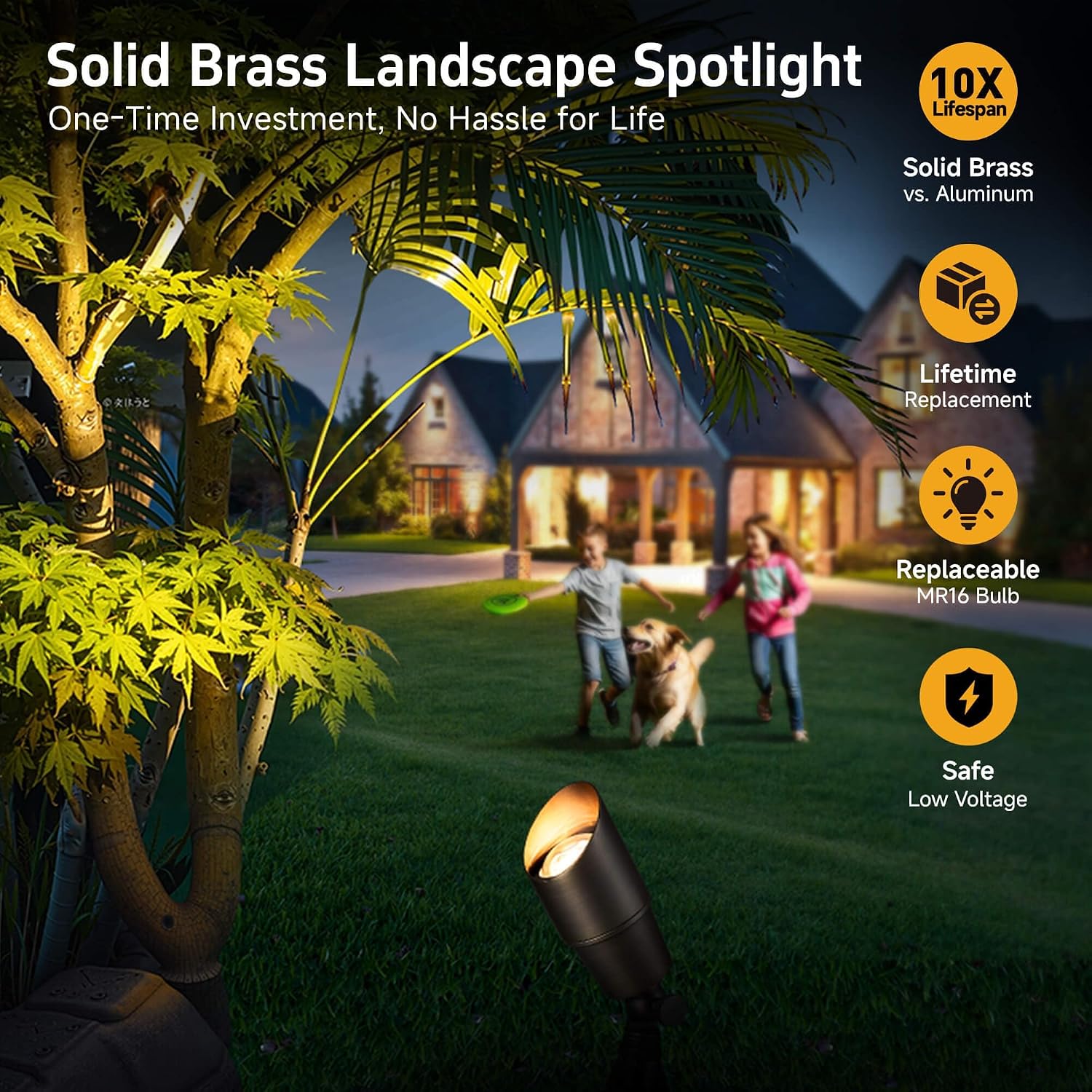 Brass Landscape Lighting Outdo - Outdoor Lighting Brass ulasan dan harga